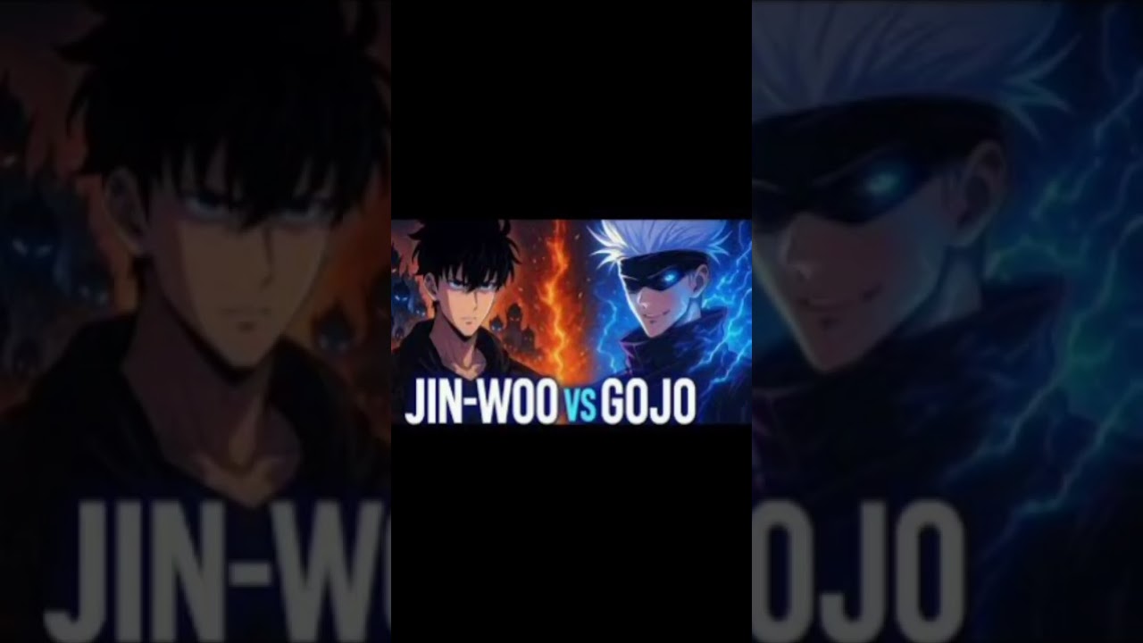 Sung Jin Woo vs Satoru gojo, Satoru gojo barre 🧹 🧹 🧹 el piso con sung Jin woo comparte, Suscribete.