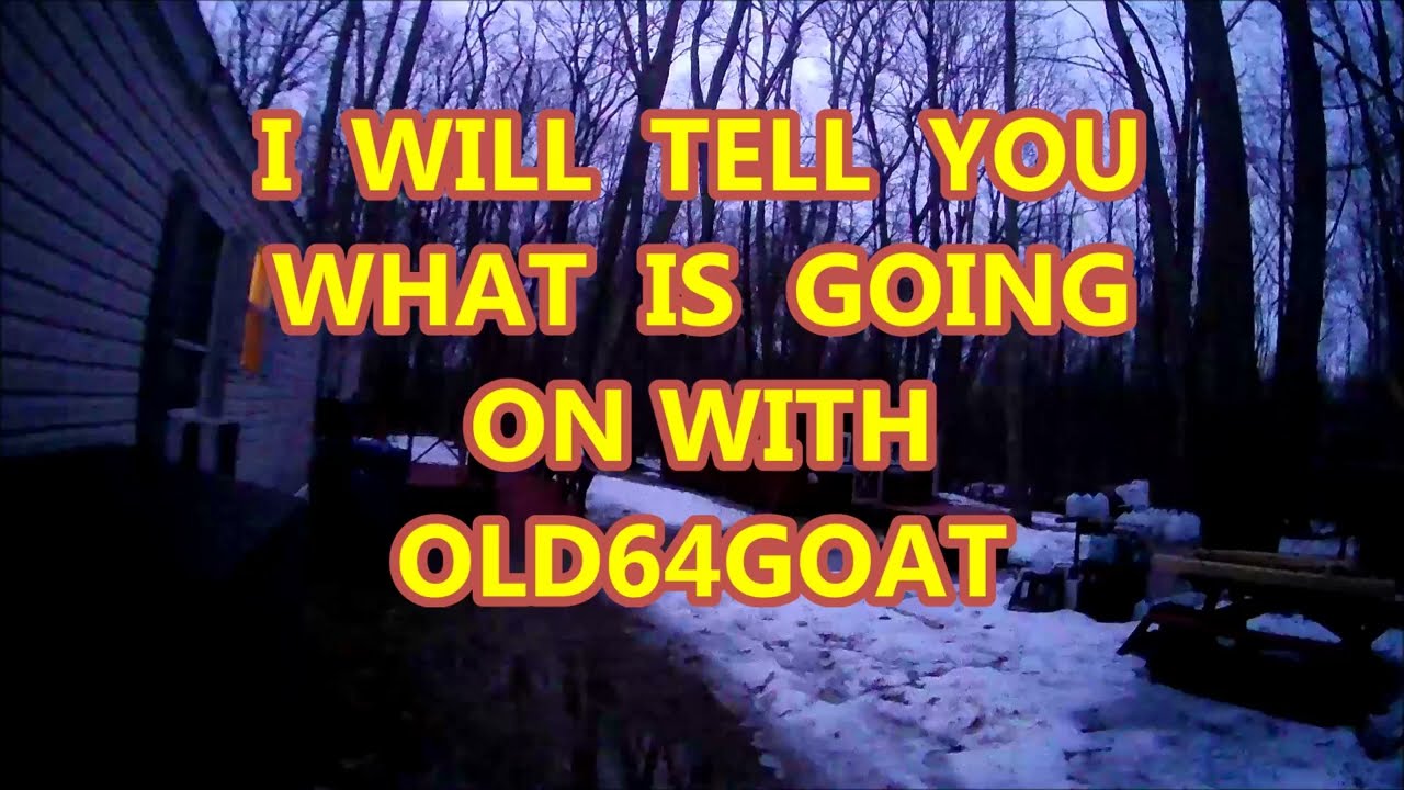 I Will Tell You What Is Going On