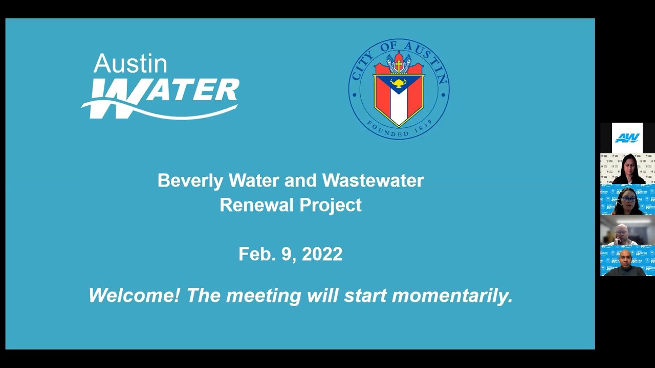 Beverly Road Water and Wastewater Improvements Public Meeting