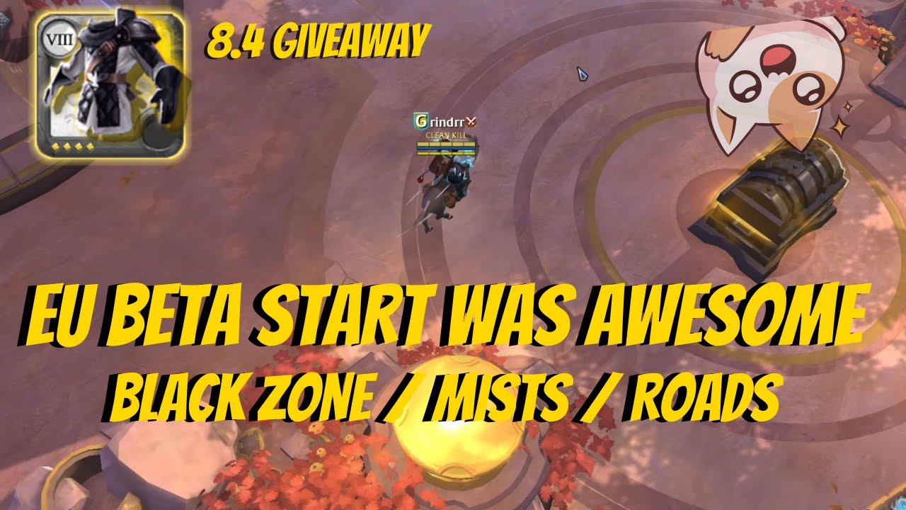FRESH START EU BETA was MOST fun we had | MISTS | ROADS | BLACK ZONE | ALBION ONLINE | 8.4 GIVEAWAY