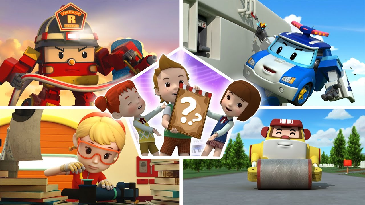 POLI's Job Songs│POLI 10 Minute Songs│I Will be a Police Officer│Robocar POLI - Nursery Rhymes