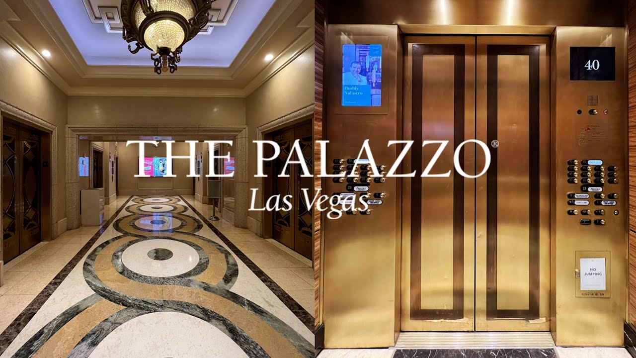 FAST & Beautiful High-Rise OTIS Traction Elevators - The Palazzo Resort - Las Vegas, NV