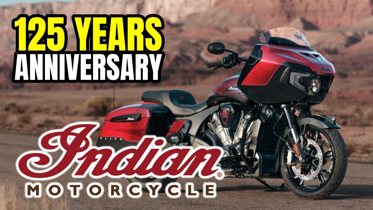 Indian Motorcycles 125yrs Anniversary Bikes Are Here!