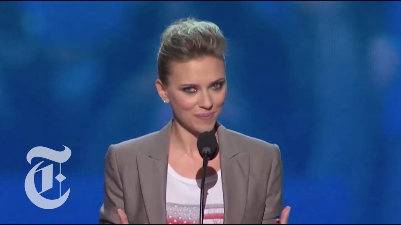 Election 2012 | Scarlett Johansson's Full DNC Speech | The New York Times