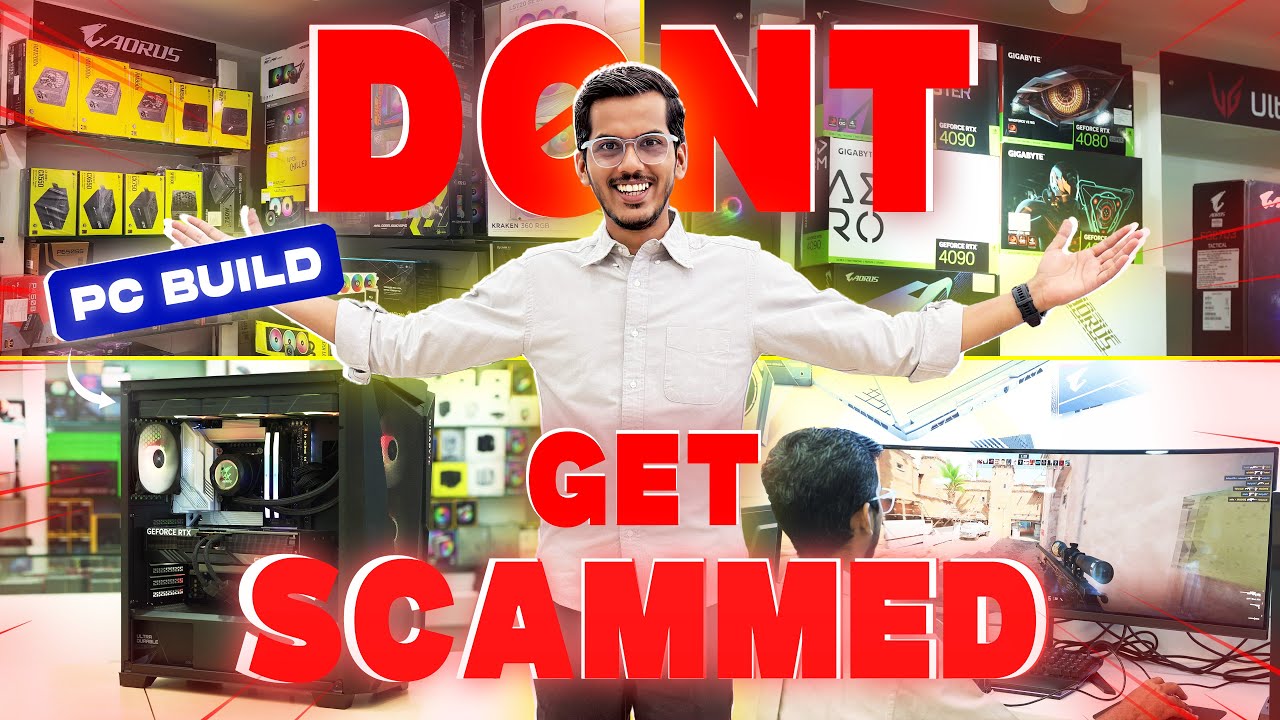 Stay away from PC building SCAMS? Asking tough questions to CompuTech store owner! @AORUS India​