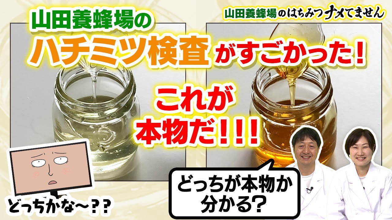 【はちみつ検査①】農薬や抗生物質の残留はすべてNG！はちみつ検査にかける山田養蜂場の情熱がすごかった！