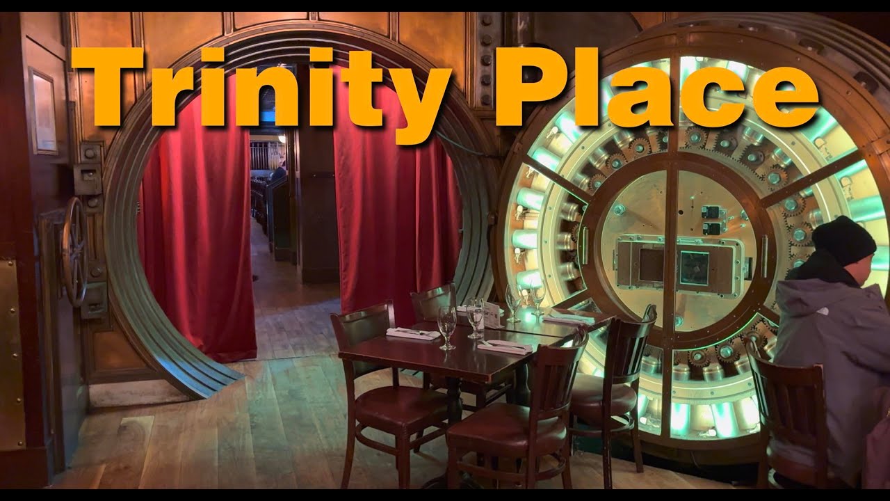 Trinity Place - An amazing bar restaurant in Manhattan New York City !