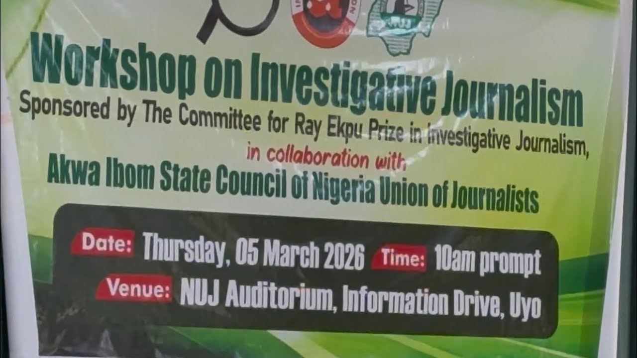 Inside the Investigative Journalism Workshop in Uyo!By the Nigeria Union of Journalists,AKS Council.