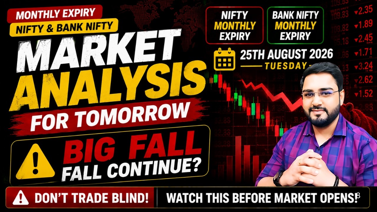 Nifty Prediction For Tomorrow | Sensex & Bank Nifty Operator-Level Analysis | Expiry Day Setup