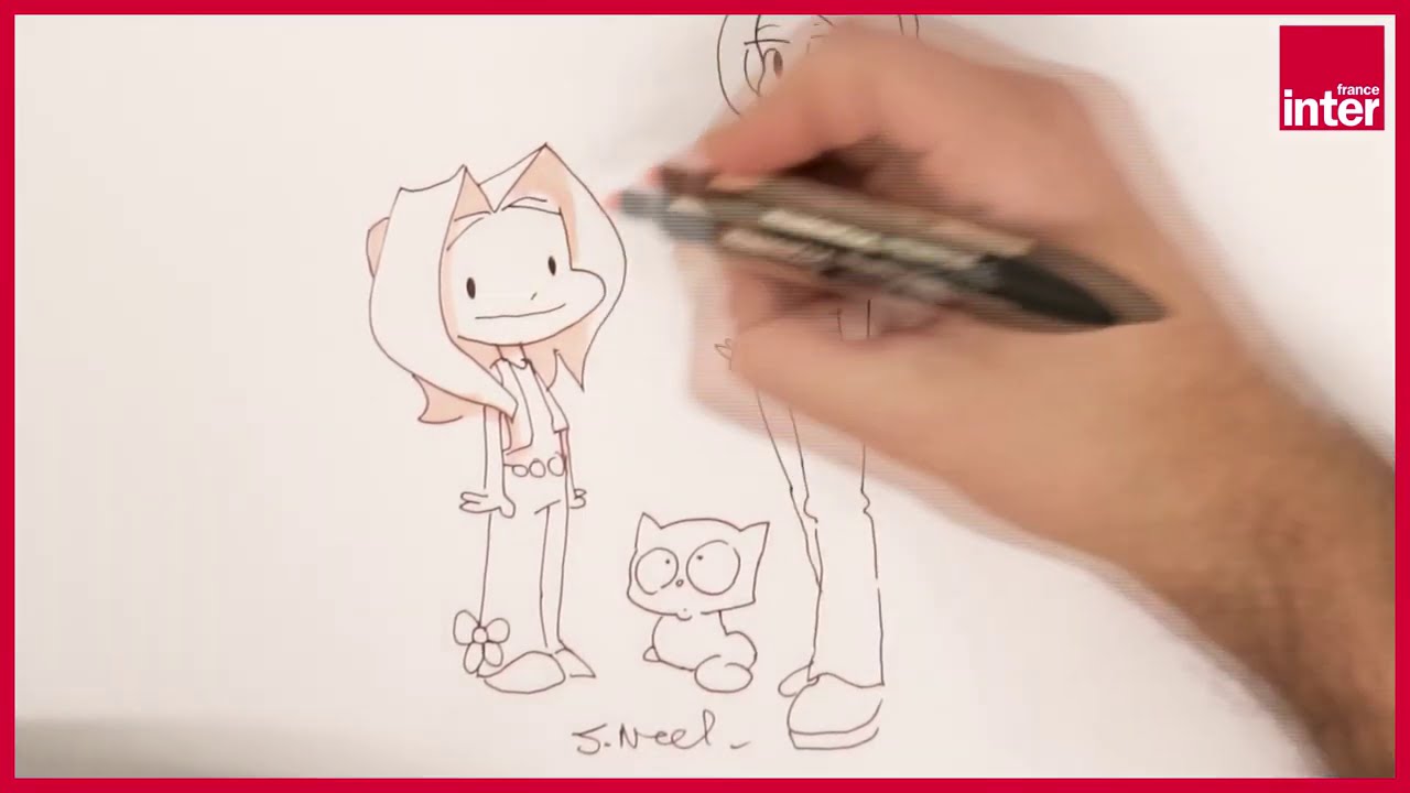 Julien Neel : comment dessiner 'Lou!