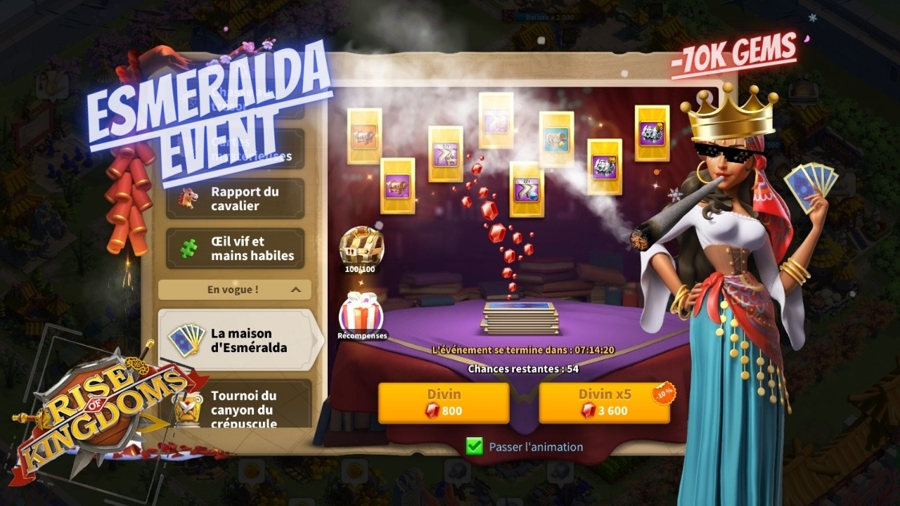 Esmeralda Event - Analyse RoK FR
