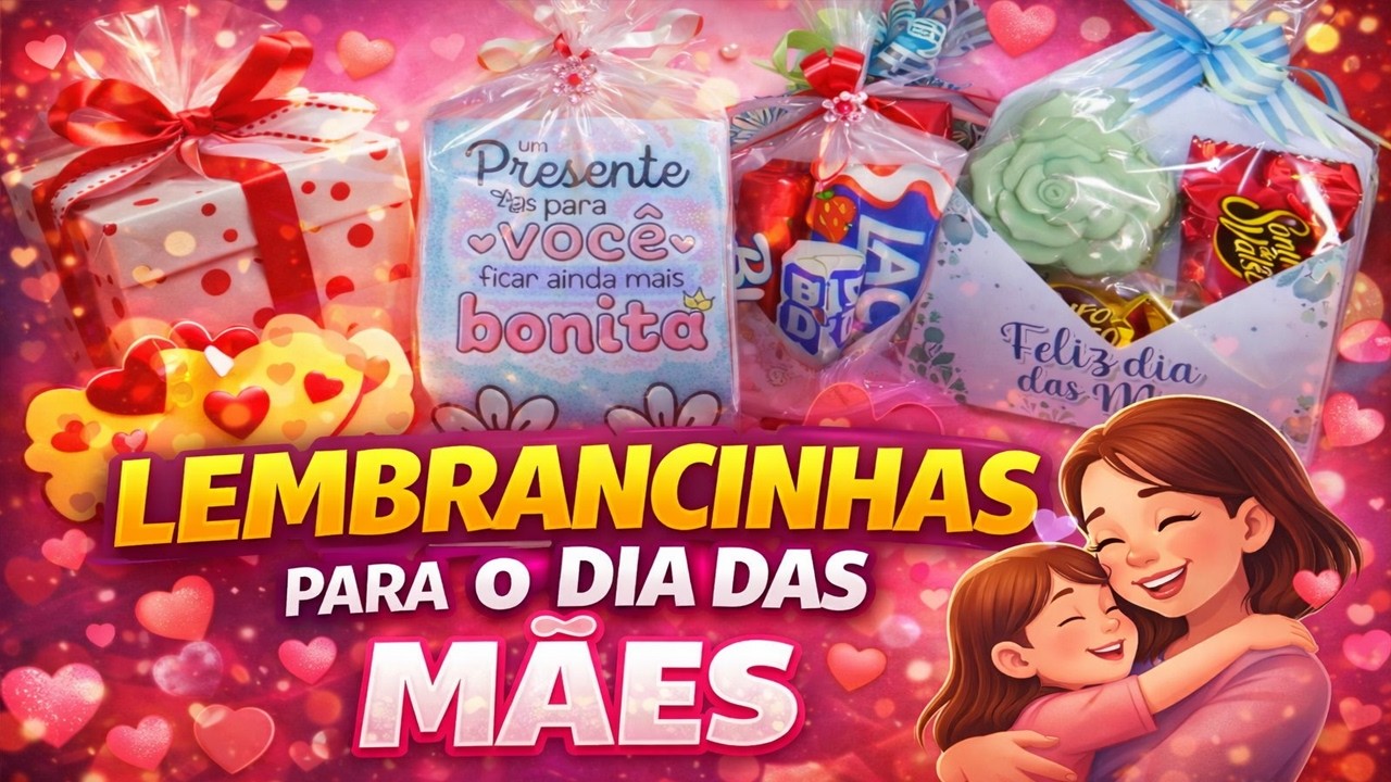 3 Lembrancinhas Incríveis para o Dia das Mães 💝 Fácil de Fazer e Gastando Pouco