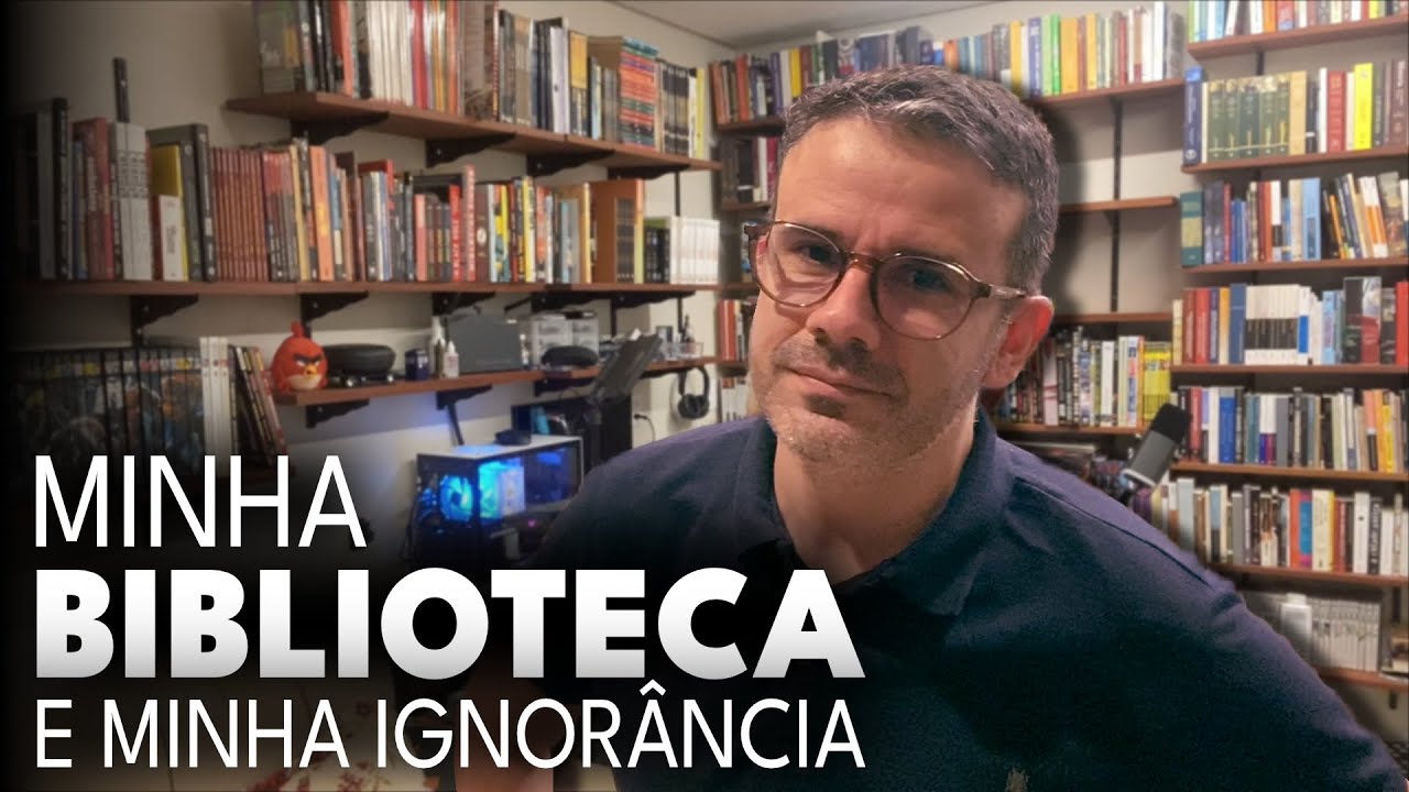 Organizando os livros (ou tentando)!