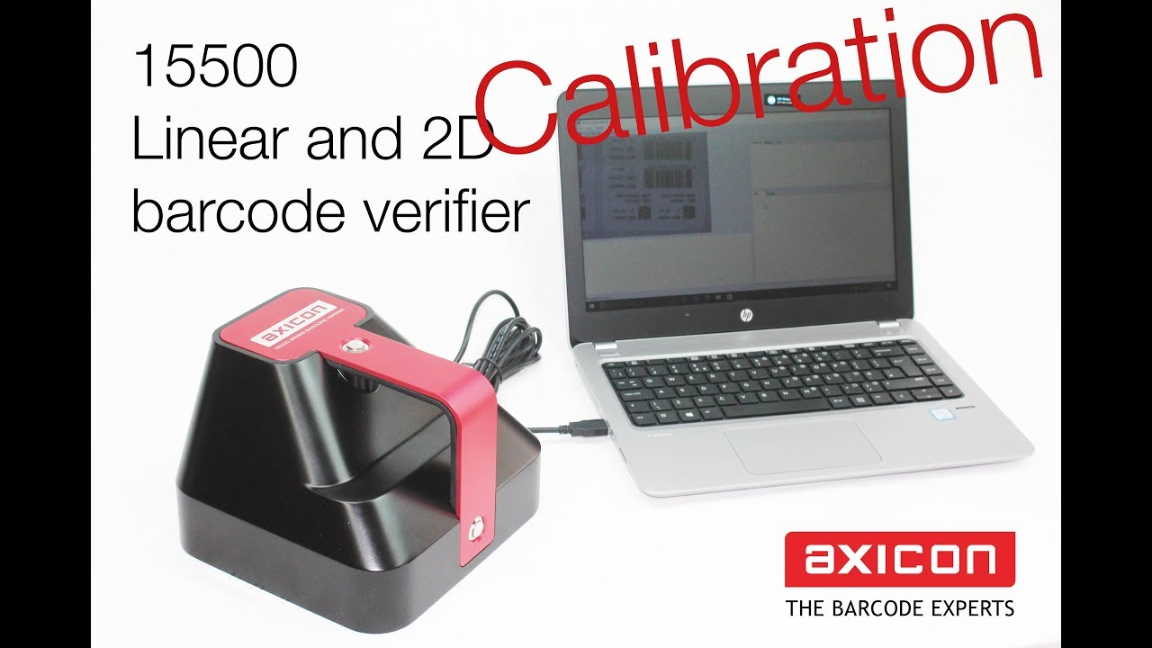 15500 barcode verifier calibration video