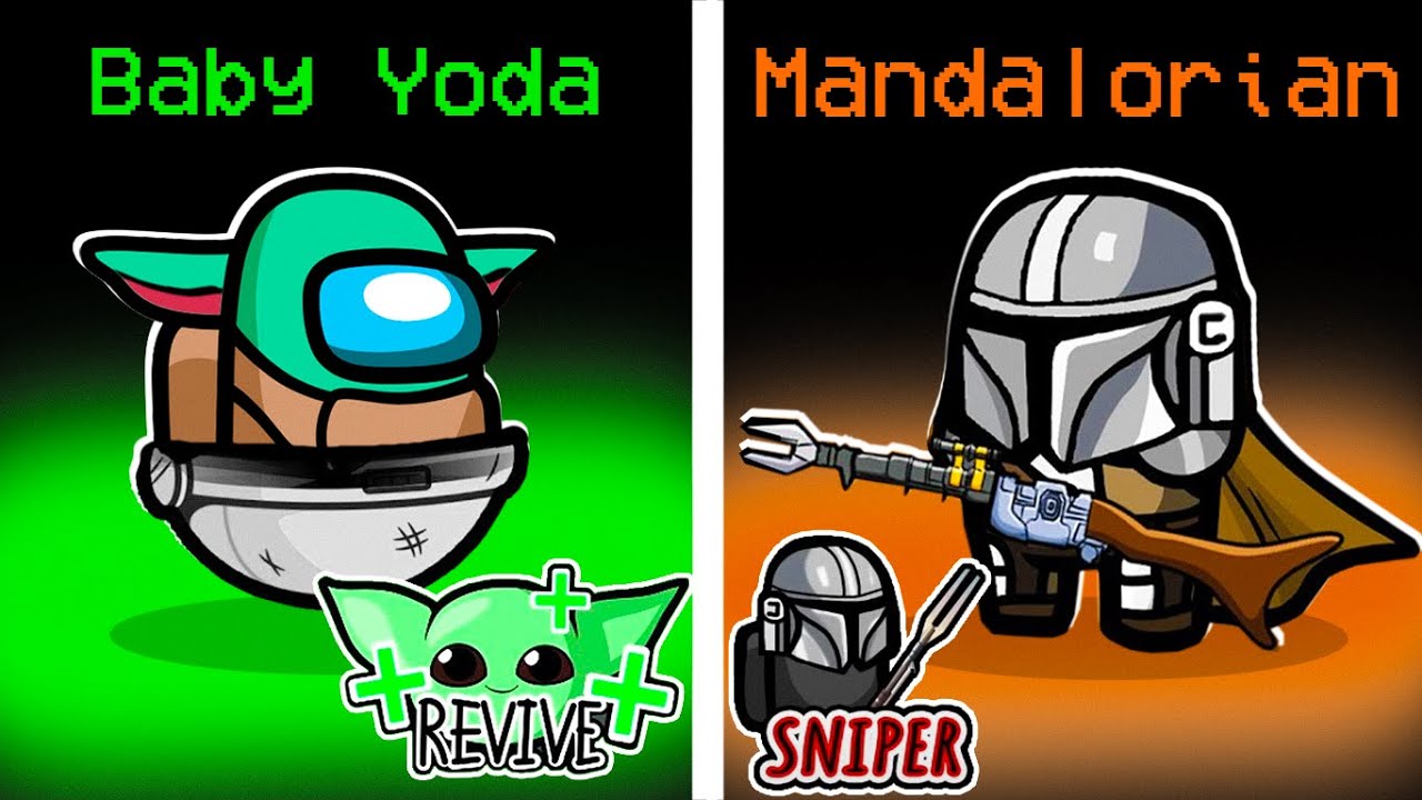 among us... só que os impostores sao o Yoda e o Mandaloriano!
