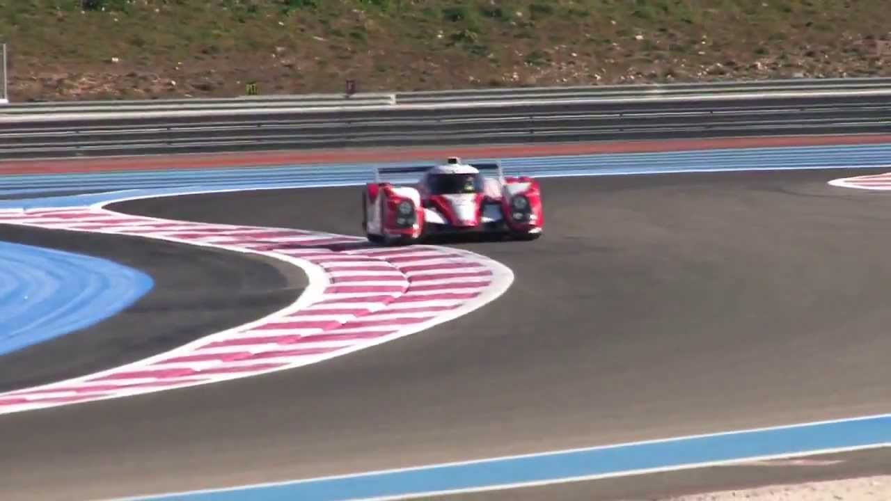 Toyota TS030 Hybrid Test Paul Ricard