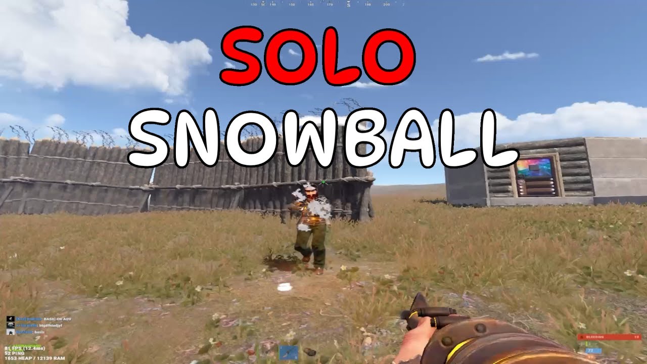Snowballing 10 Minutes Into Wipe | Rust