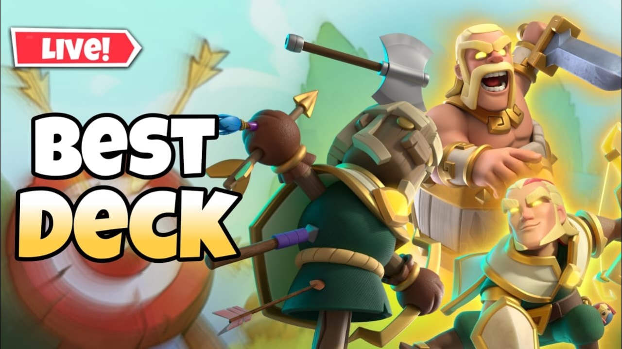 The Most BROKEN Hero Magic Archer Deck in Clash Royale | #clashroyale