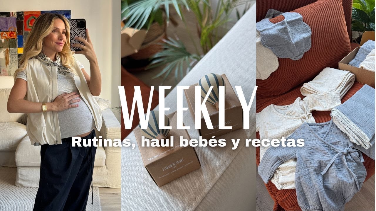 WEEKLY - Días en casa, Preparando la habitación de los bebés y recetas caseras | Julia March