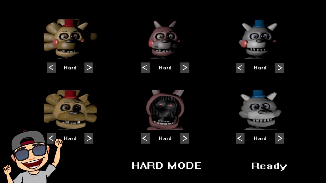 NIGHTS AT ZOOPLACE 2 | NIGHT 3 AND CUSTOM NIGHT (ALL HARD MODE) | FNAF FAN GAME 2022 |