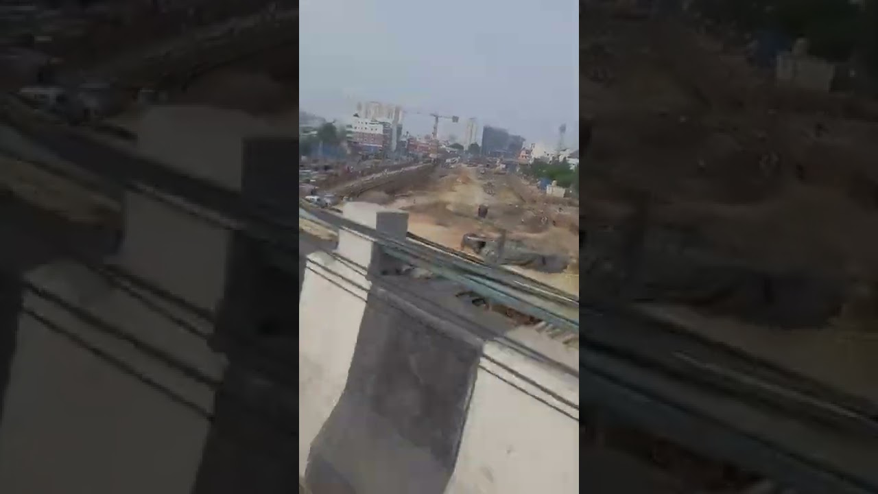 NAMMA METRO PINK LINE NAGAWARA UNDER GROUND/ METRO STATION PROGRESS/CONSTRUCTION.