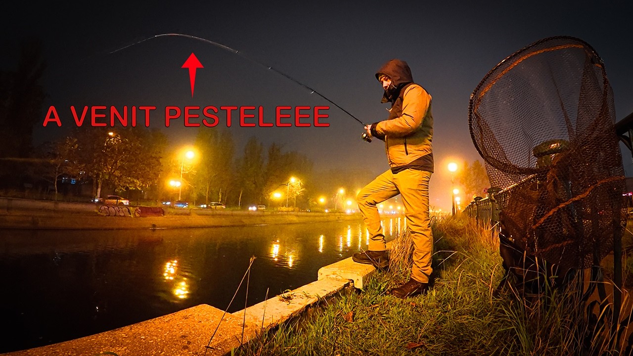 Pescuit pe Dambovita - chiar SE PRINDE Peste!  🎣🤫