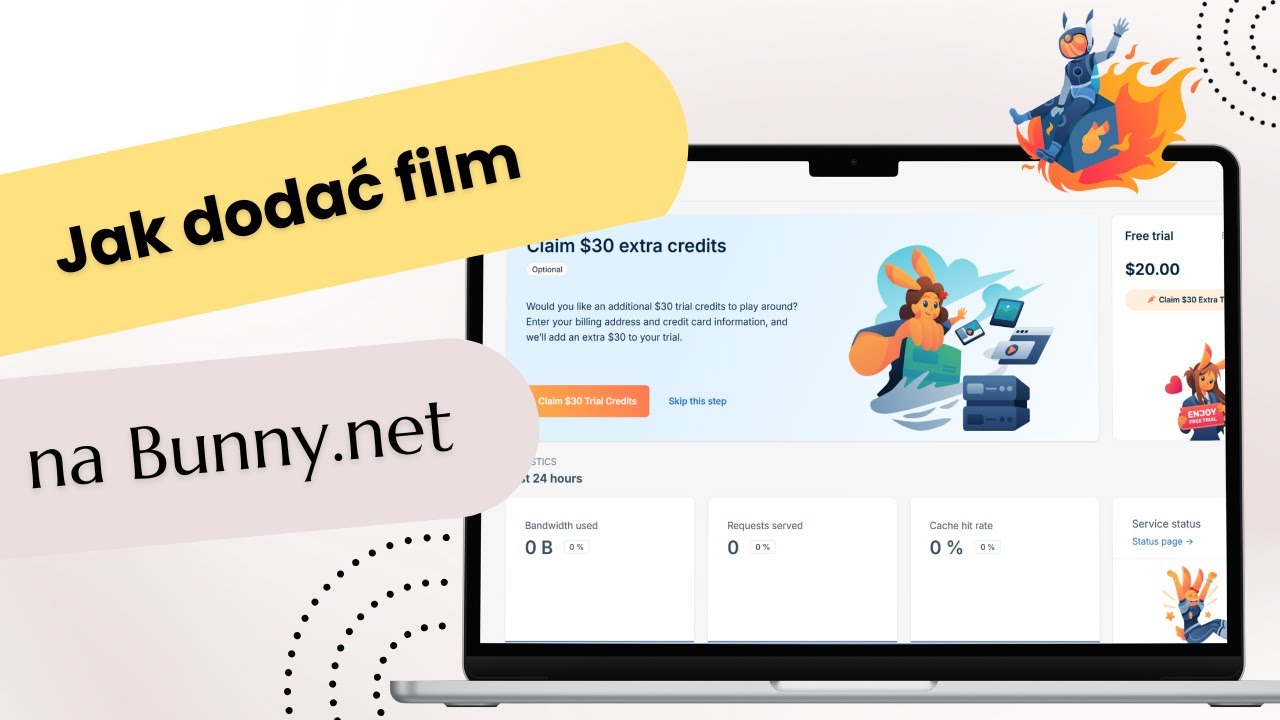 Jak dodać film na Bunny.net krok po kroku | Hosting wideo dla kurs&oacute;w online i stron