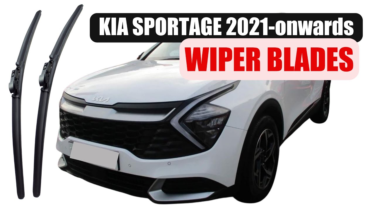 Kia Sportage 2021-onwards How To Replace Front Wiper Blades HEYNER Hybrid