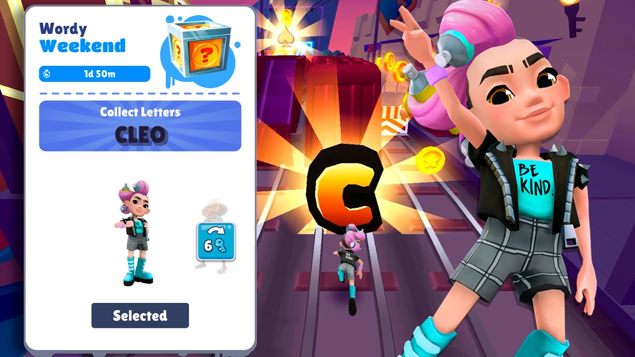 Subway Surfers Vegas Queens 2024 : Wordy Weekend | CLEO