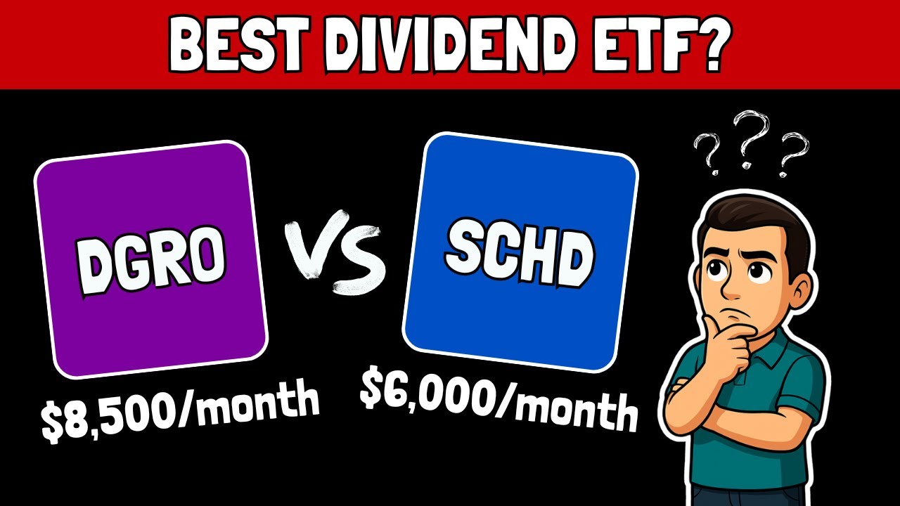 DGRO vs SCHD: Kt&oacute;ry ETF może faktycznie sfinansować Twoją emeryturę?