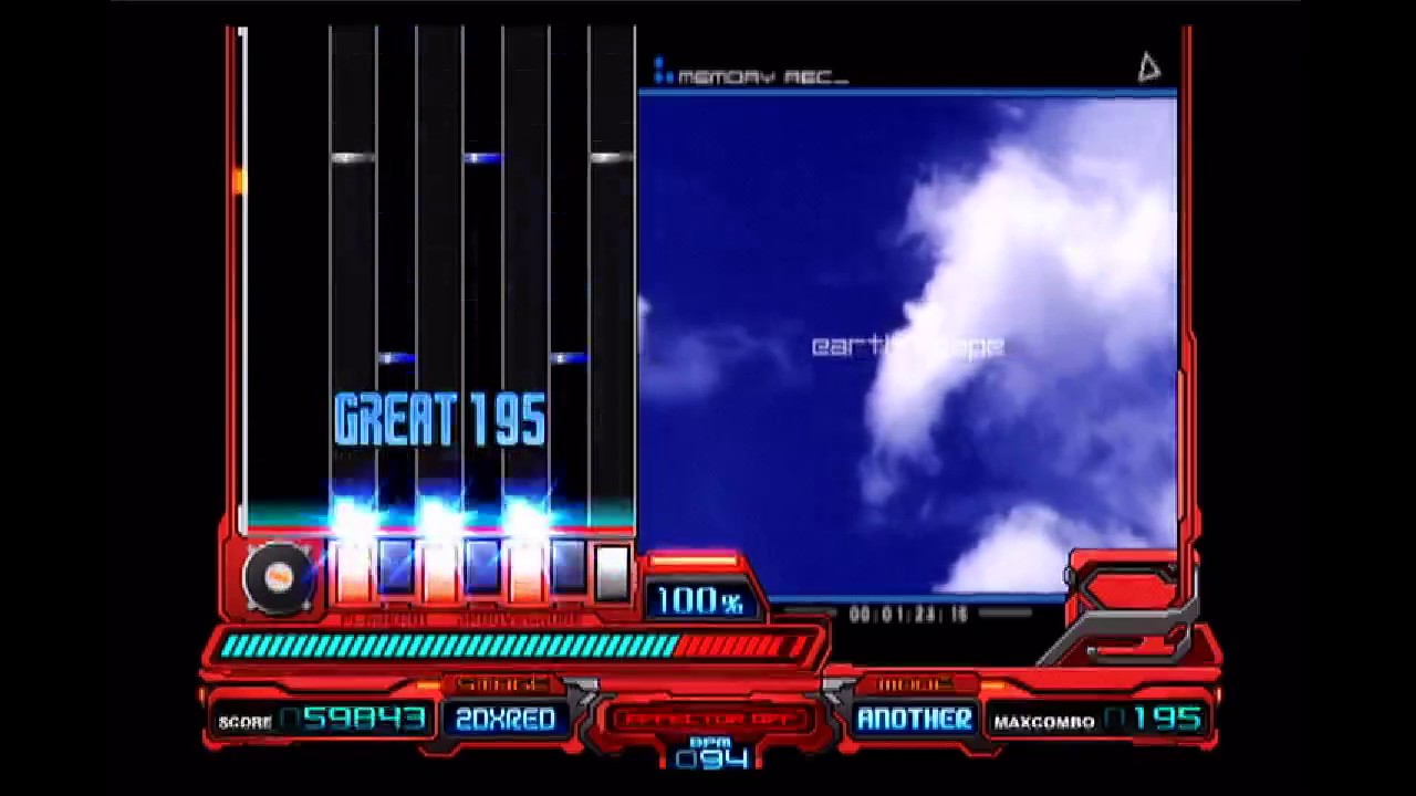 Beatmania IIDX 11 IIDX RED - earth scape [ANOTHER]