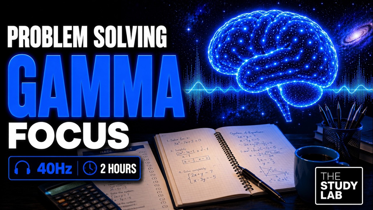 Analytical Practice – GAMMA Pure Tones for Precision Work (2 Hours) – No Music