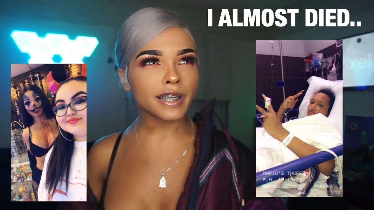 I ALMOST DIED ON HALLOWEEN (Hospitalized) *live footage*