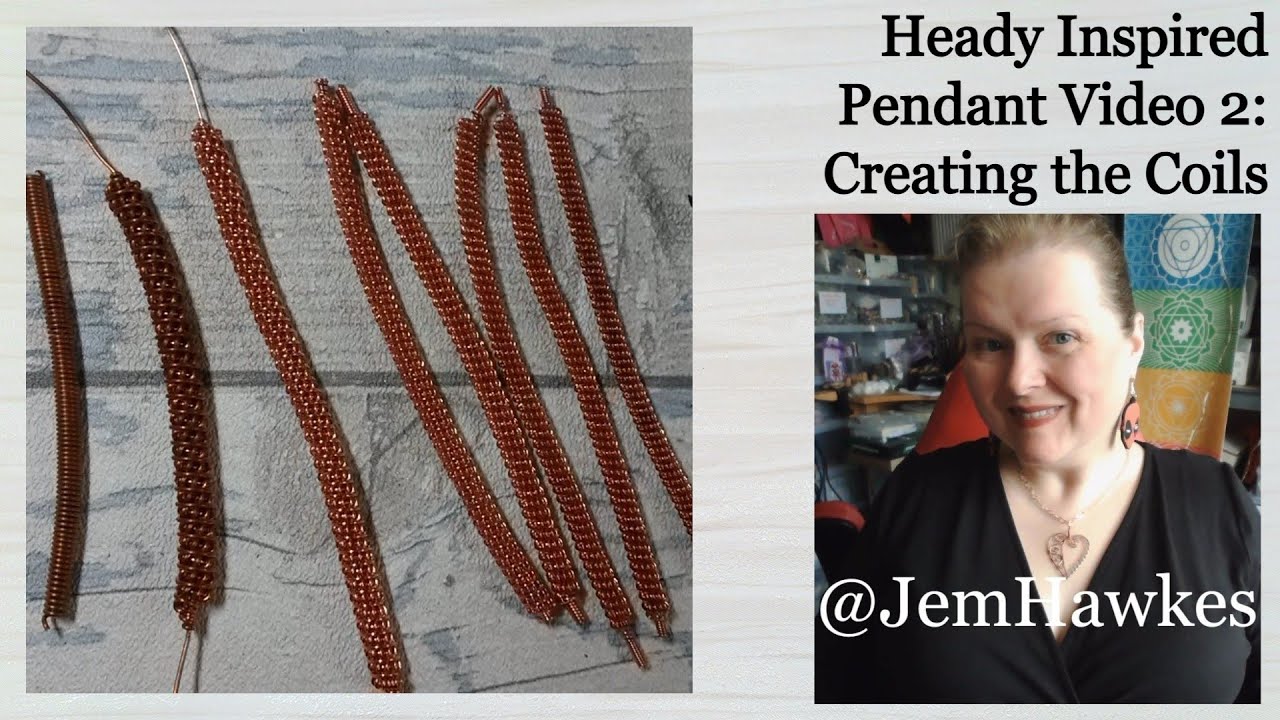 Heady Inspired Pendant | Video 2 | Creating Coil for the Heady Pendant by Jem Hawkes