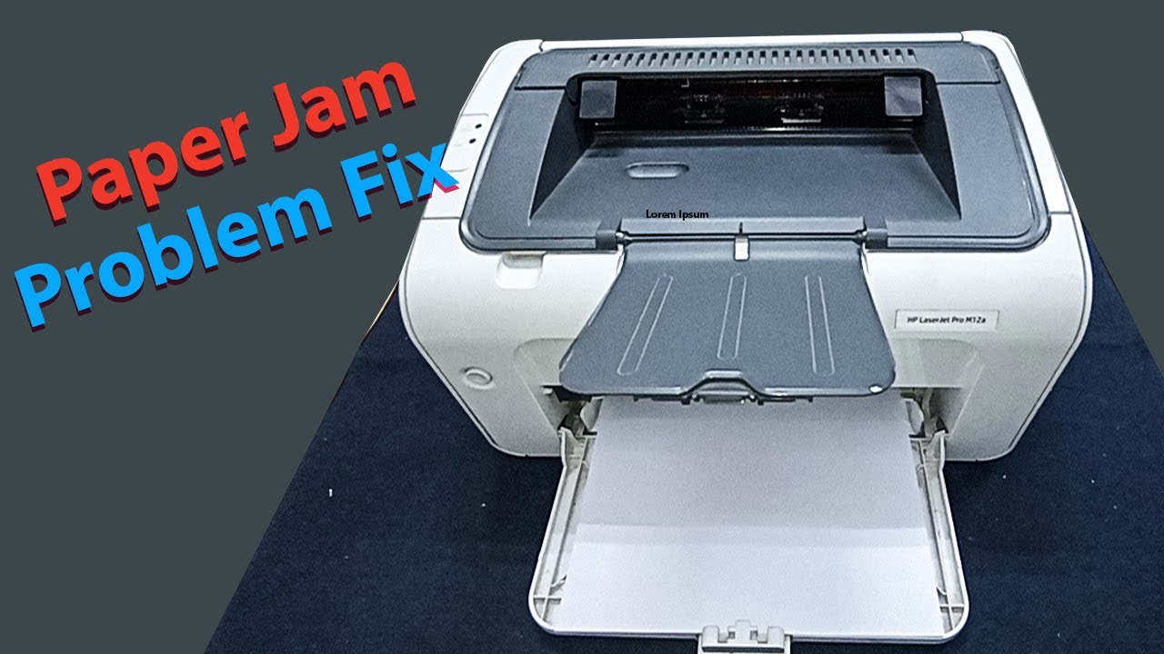 Проблема замятия бумаги у HP LaserJet 1102, Pro M12A, 1005