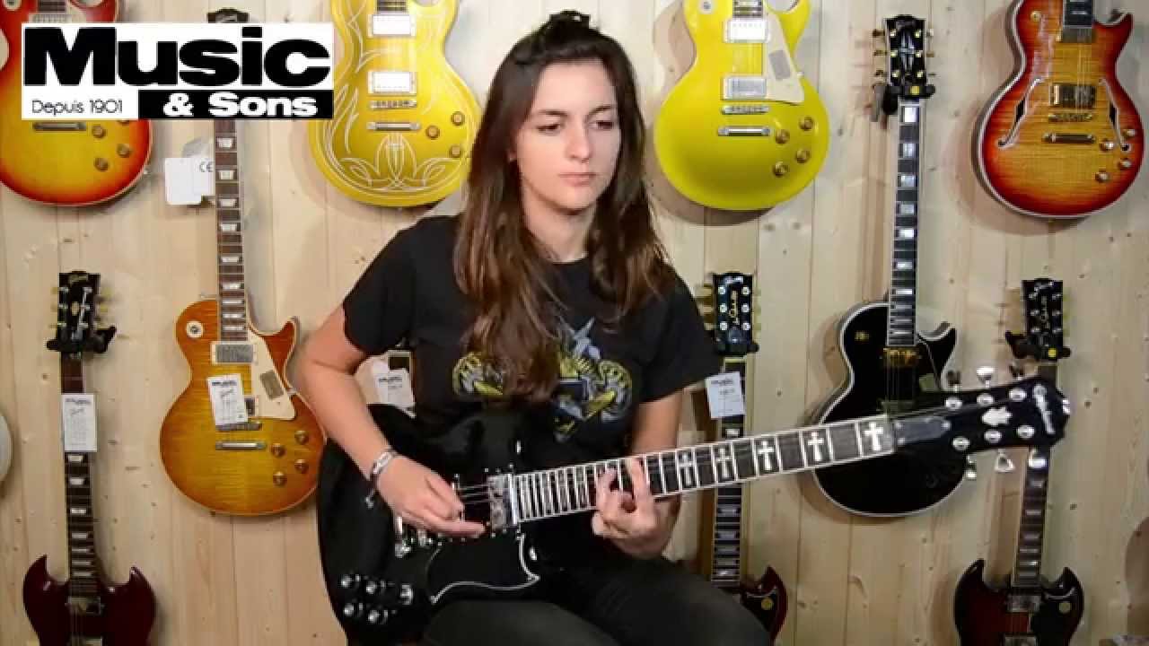 Epiphone SG Custom Tony Iommi Signature Demo