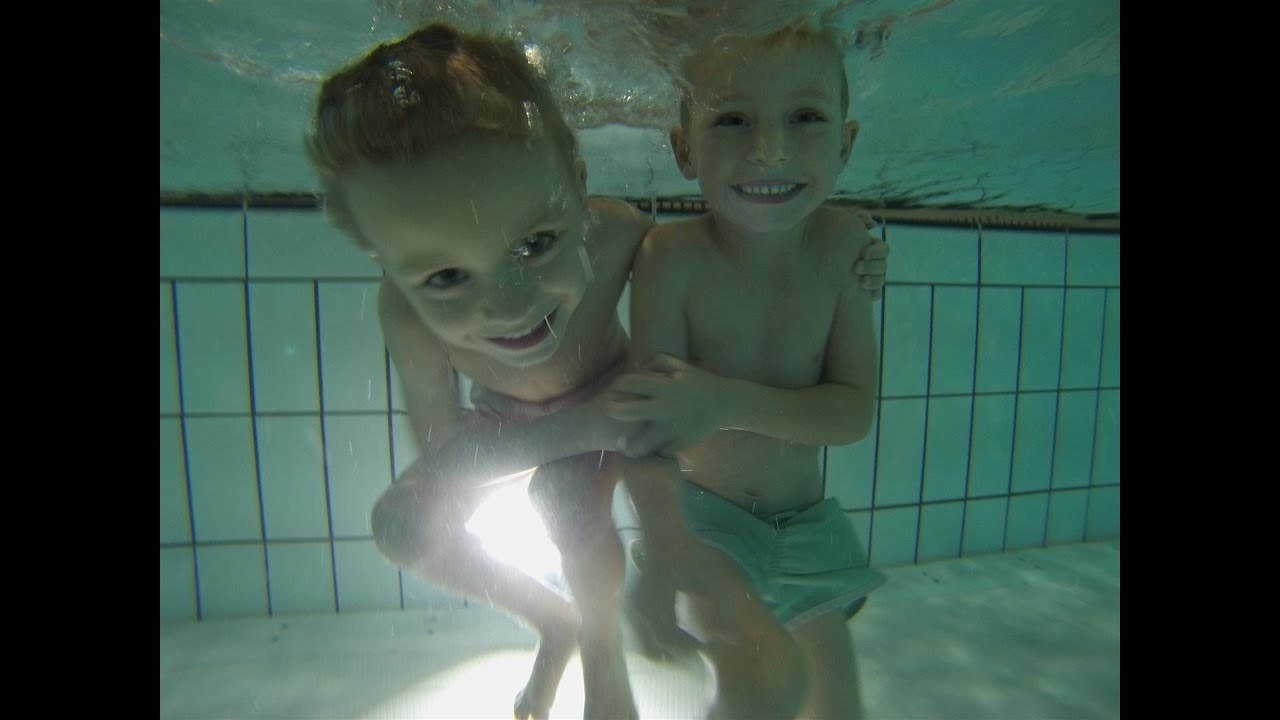 Jim en Luc in Bosbad Putten