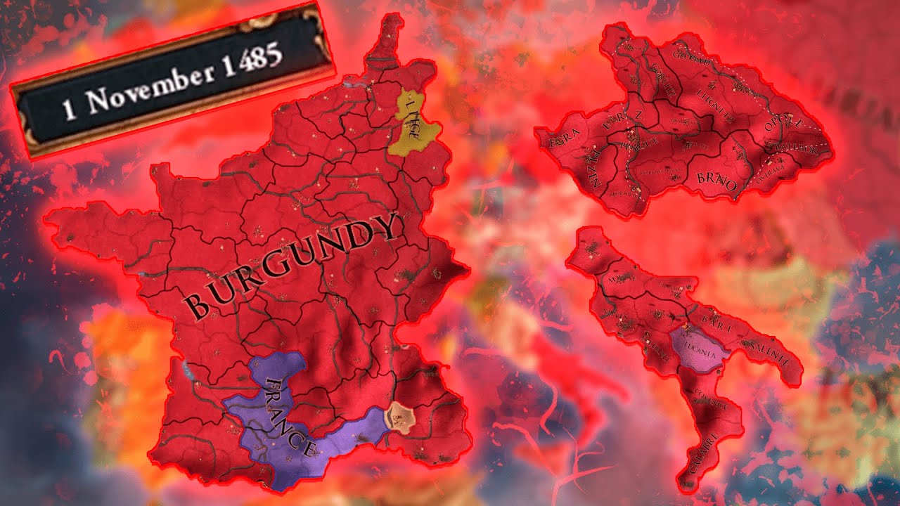 Common Burgundy Experience Eu4 meme