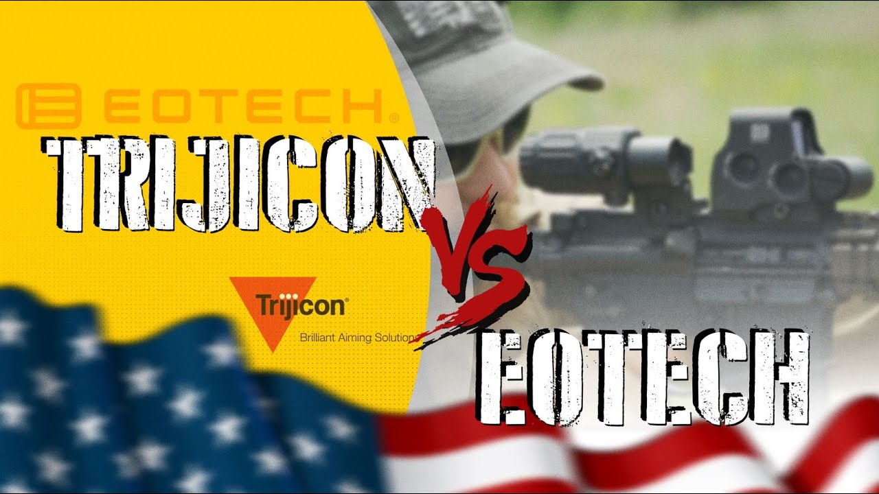 Порівняння легендарних оптичних систем EOTech та Trijicon