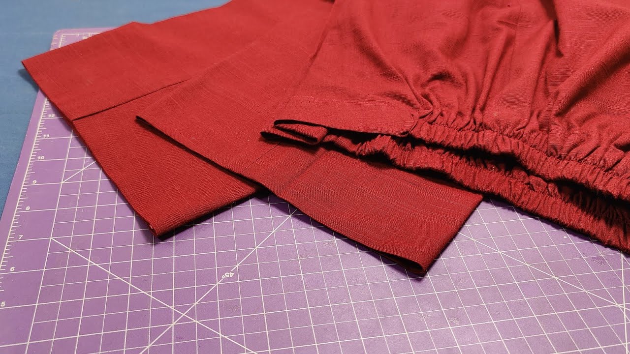 Trousers sewing || Fashion #fashion #sewing 