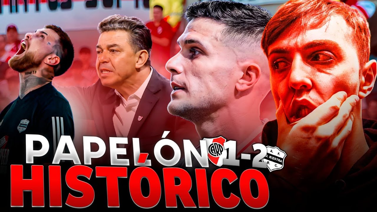 PAPELÓN HISTÓRICO | RIVER CAYÓ ANTE RIESTRA EN EL MONUMENTAL EN EL DÍA DEL HINCHA | REACCIÓN AL 1-2