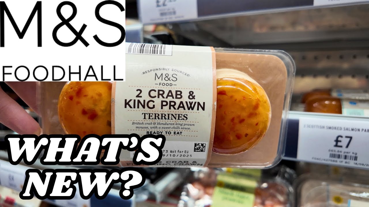 What's New in M&S FOODHALL - NEW Grocery Arrivals - October 2025