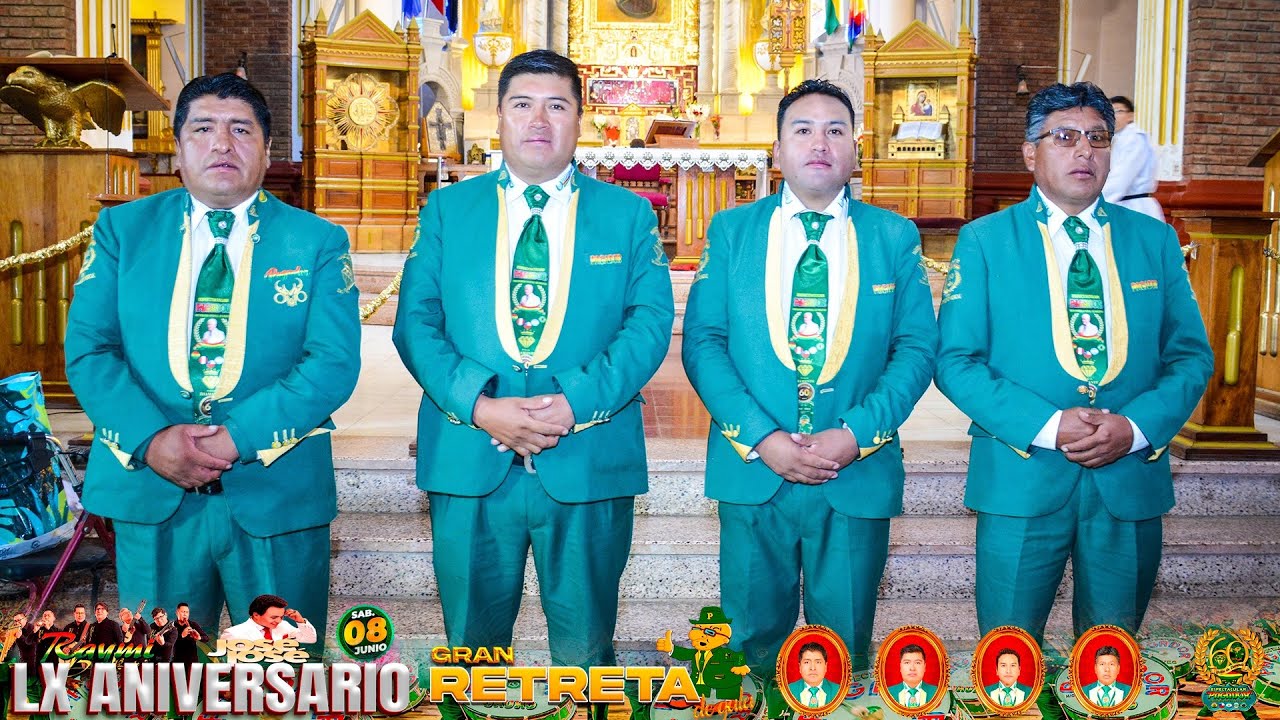RETRETA DE GALA BANDA ESPECTACULAR PAGADOR DE ORURO 2024