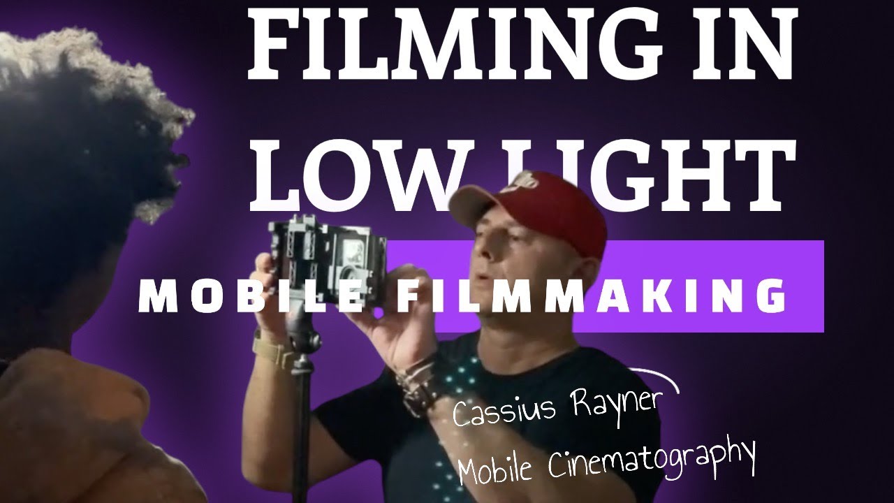 Filming in low light - using FiLMiC Pro and simple lighting