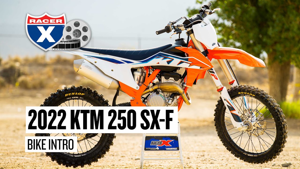 2022 KTM 250 SX-F New Model Bike Introduction | Racer X Films