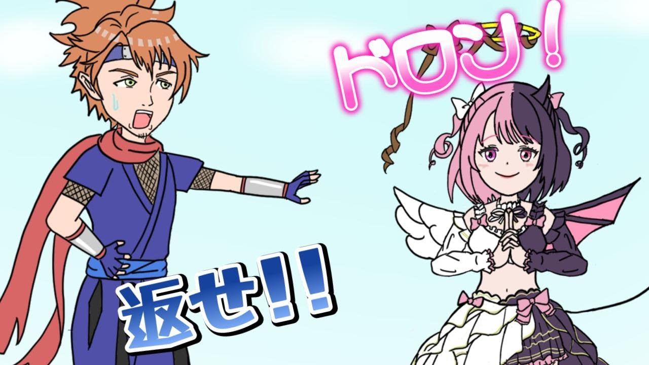 【手描き】まるで親子のような2人！ぷるる＆乾殿【切り抜き】