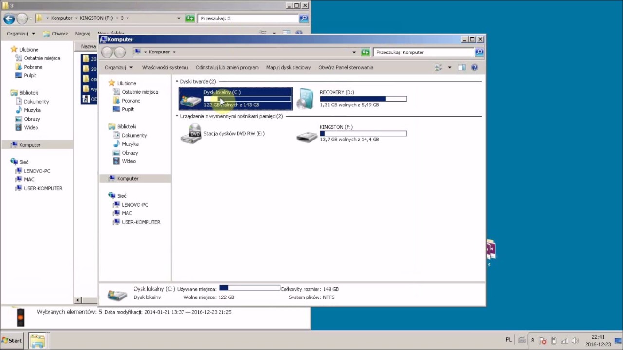 ODOiA   instalacja programu z kopii zapasowej