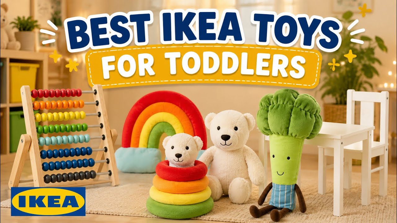 Best Ikea toys for toddlers | Ikea toys soft/kids Furniture's & more #ikea #kids #toys