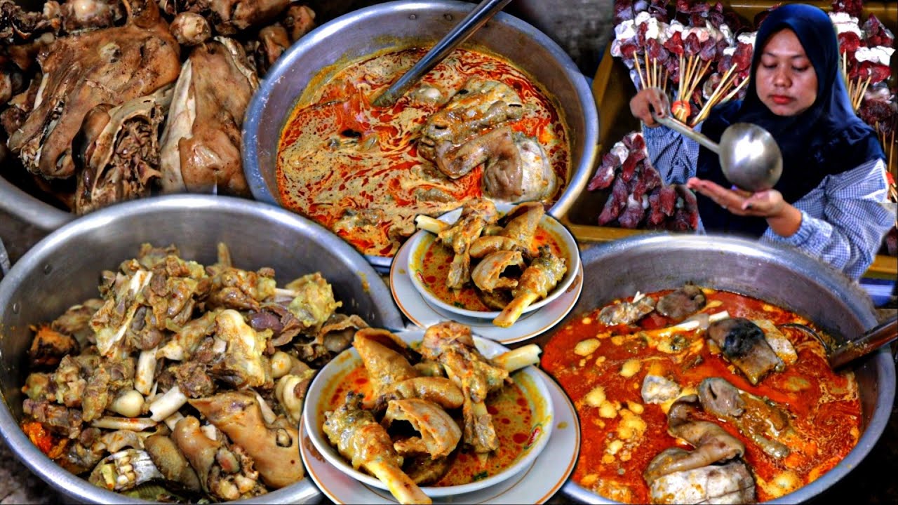 KIKIL KAMBING PASAR WAGE MBAK PUJI BARU MATENG LANGSUNG DI SERBU PEMBELI