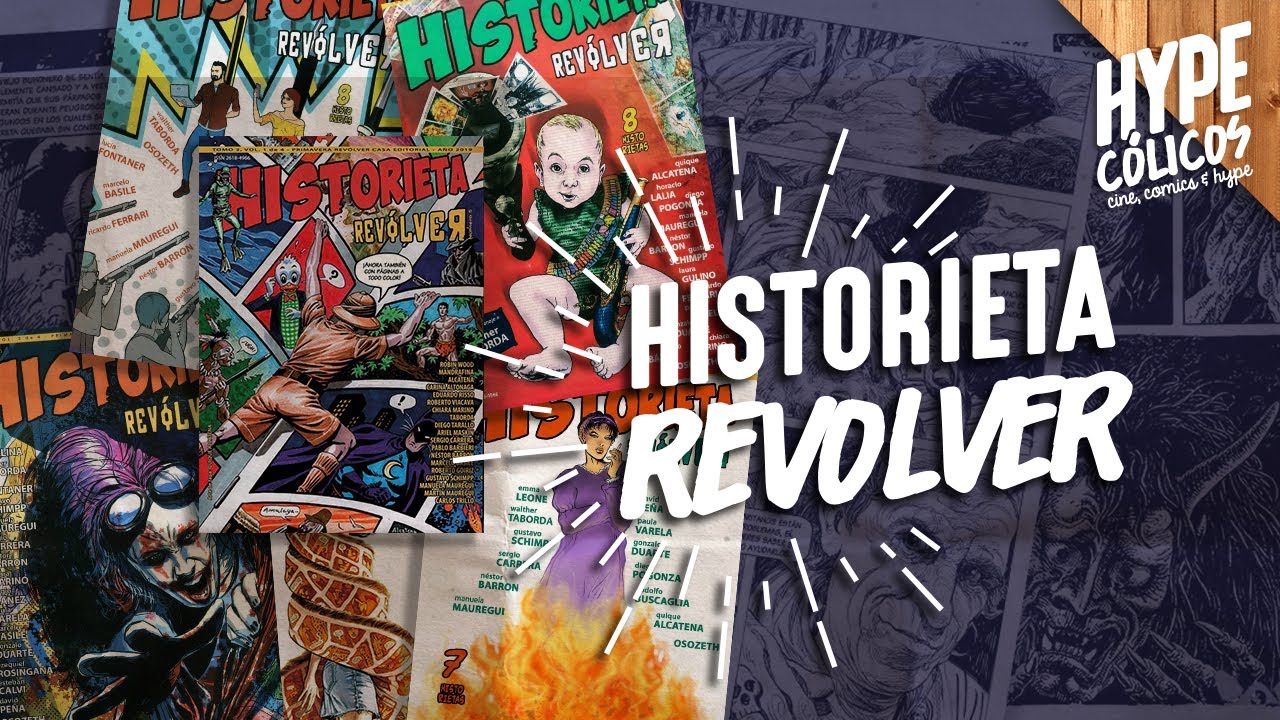 Historieta Revolver: antolog&iacute;as en el comic argentino - Hypec&oacute;licos!